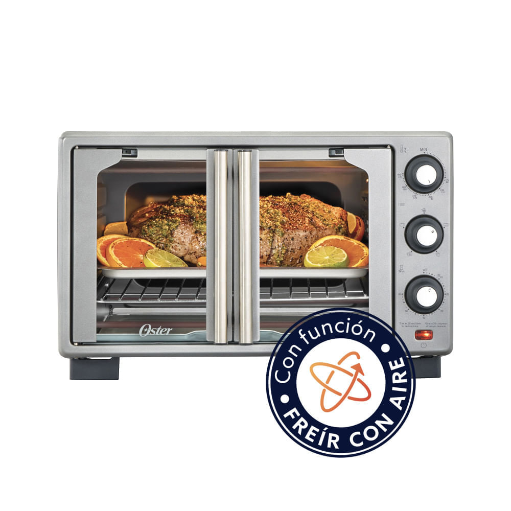 HORNO CON FREIDORA DE AIRE OSTER PUERTA FRANCESA 25L - 2