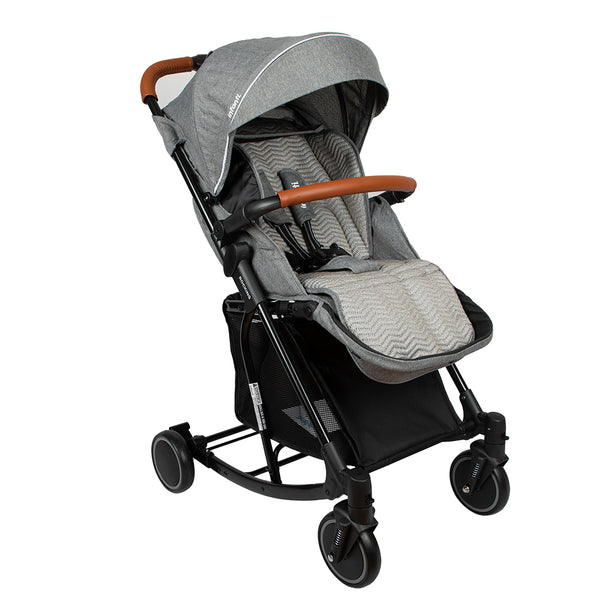 COCHE CUNA COMPACTO ROCKING INFANTI GRIS - 1