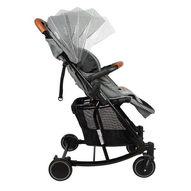 COCHE CUNA COMPACTO ROCKING INFANTI GRIS - 4
