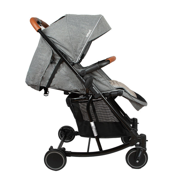 COCHE CUNA COMPACTO ROCKING INFANTI GRIS - 5