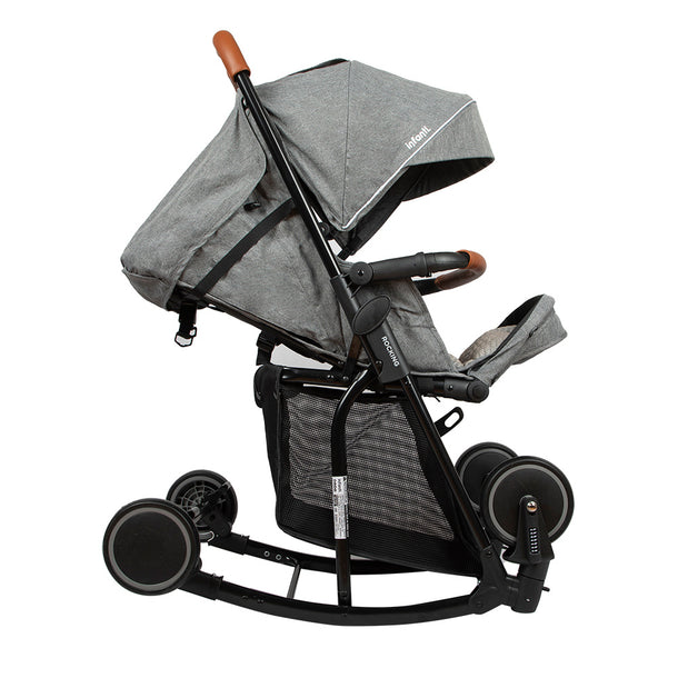COCHE CUNA COMPACTO ROCKING INFANTI GRIS - 6