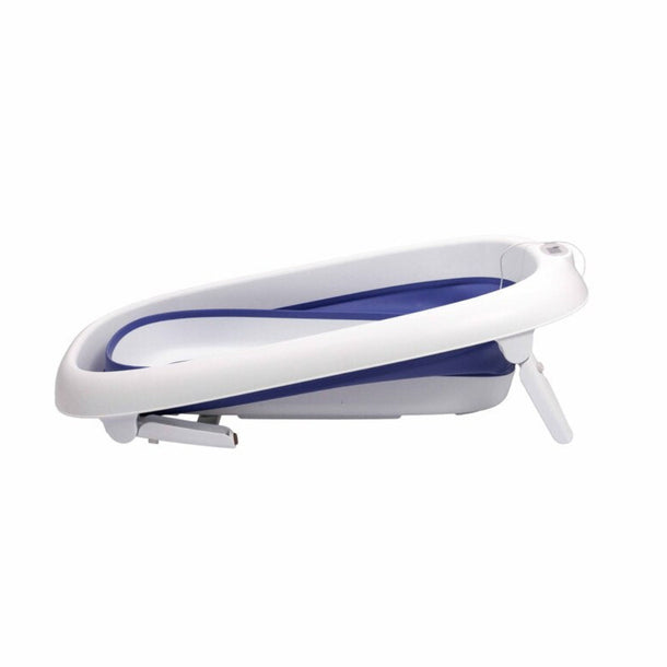 BAÑERA PLEGABLE CON TERMÓMETRO INFANTI AZUL - 5