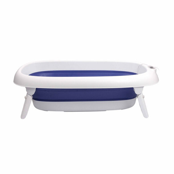 BAÑERA PLEGABLE CON TERMÓMETRO INFANTI AZUL - 6