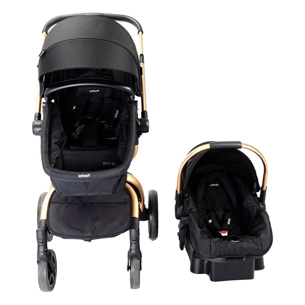 COCHE TRAVEL SYSTEM EPIC 360° F80 INFANTI NEGRO - 4