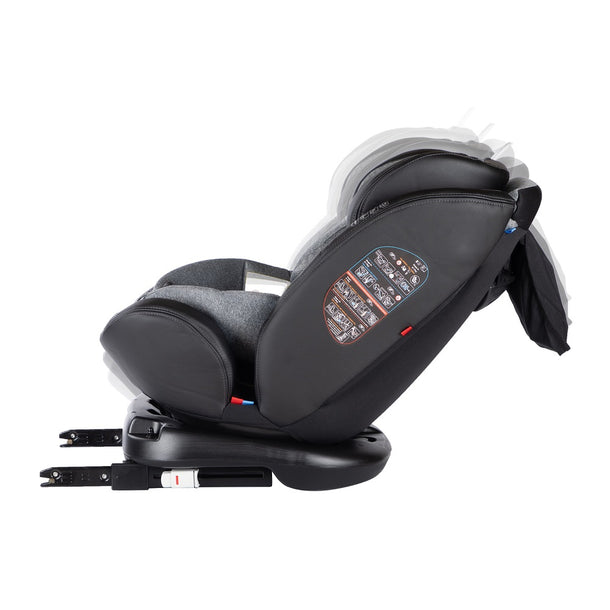 SILLA AUTO CONVERTIBLE I-GIRO 360 INFANTI GRIS - 4