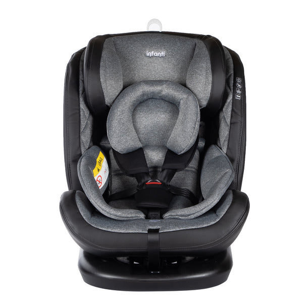 SILLA AUTO CONVERTIBLE I-GIRO 360 INFANTI GRIS - 5