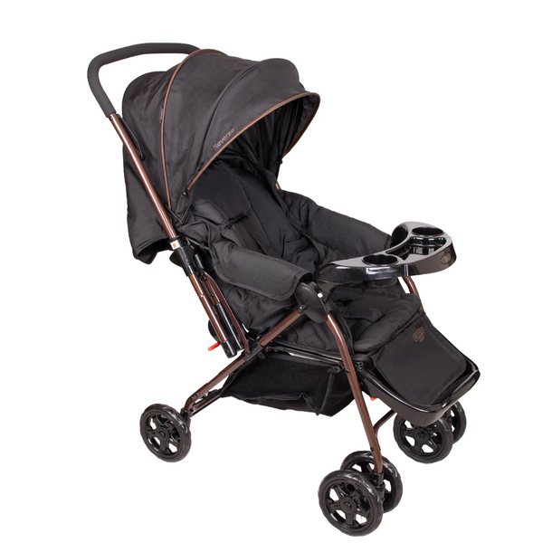 COCHE CUNA REVERSE INFANTI NEGRO BRONCE - 3