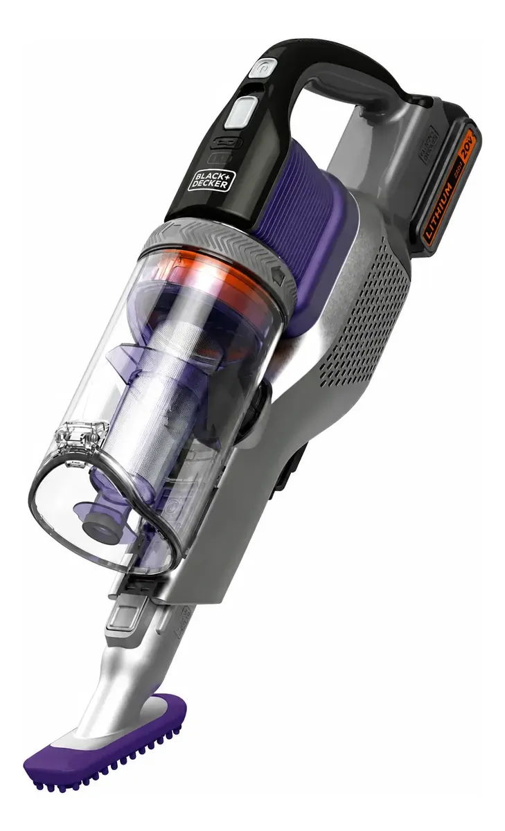 ASPIRADORA INALÁMBRICA + BATERÍA Y CARGADOR BLACK Y DECKER BSV20PET-B2C - 4