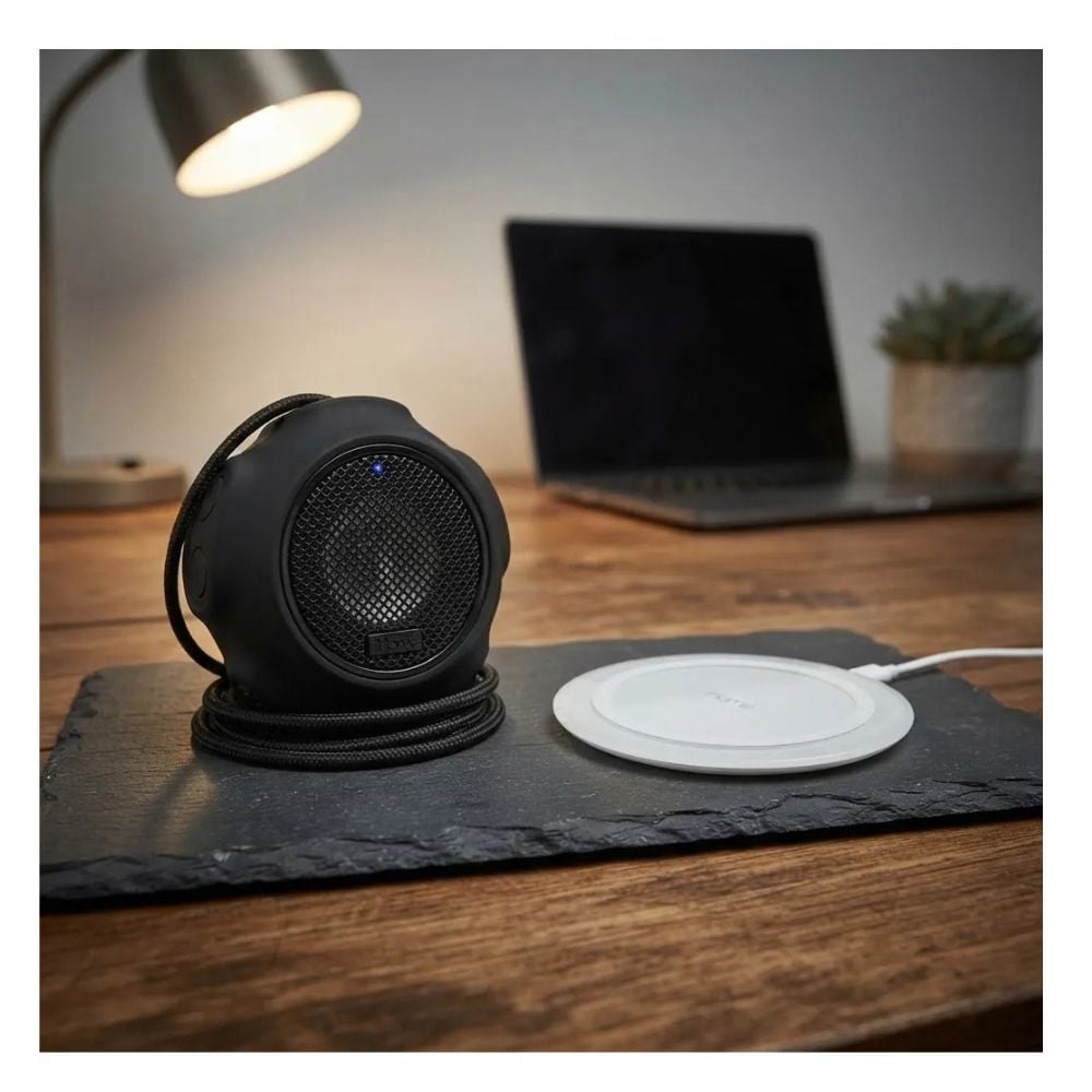 PARLANTE BLUETOOTH IHOME IBT822BB + CARGADOR INALAMBRICO BLUETOOTH IHOME IH-QI1000W - 4