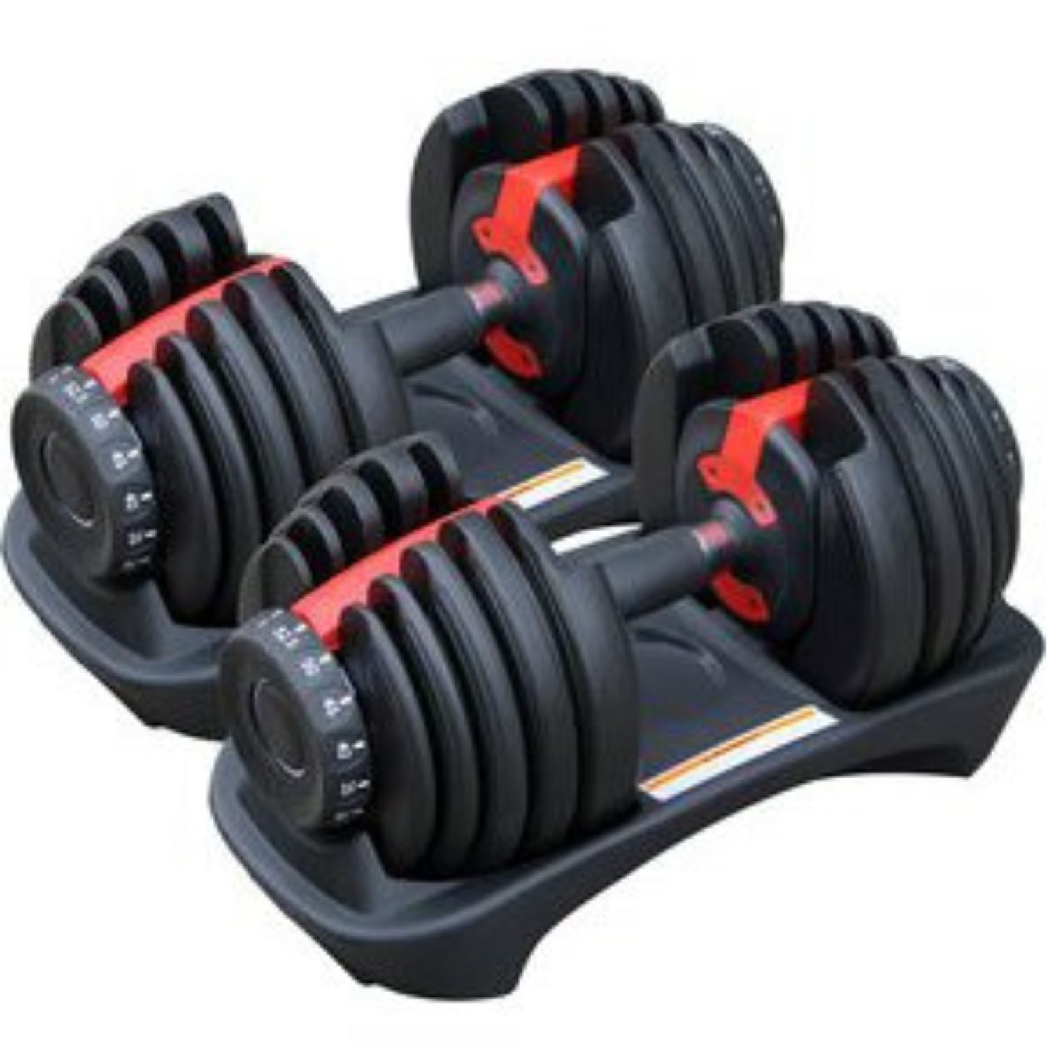 MANCUERNAS SPORT FITNESS AJUSTABLES REGULABLES 2.5 A 24KG X 2 - 48KG - 5