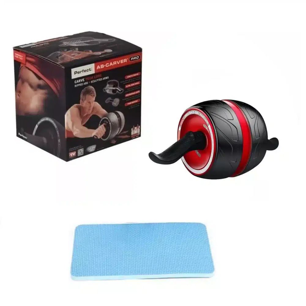 RUEDA ABDOMINAL CARVER + ALMOHADILLA | NEGRO - 5