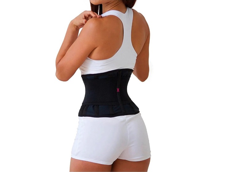FAJA REDUCTORA CINTURA AVISPA MODELADORA UNISEX -NEGRO S - 2