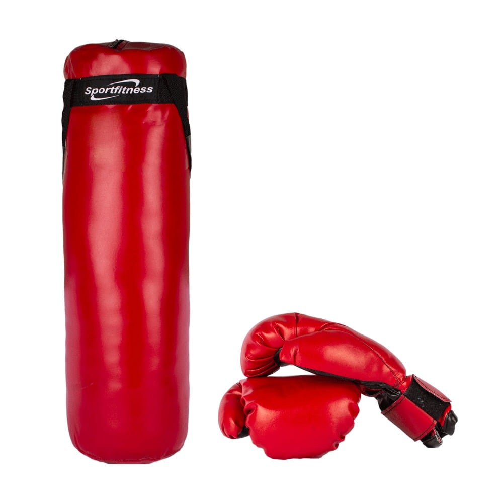 SACO DE BOXEO PARA NIÑOS + GUANTES - 4