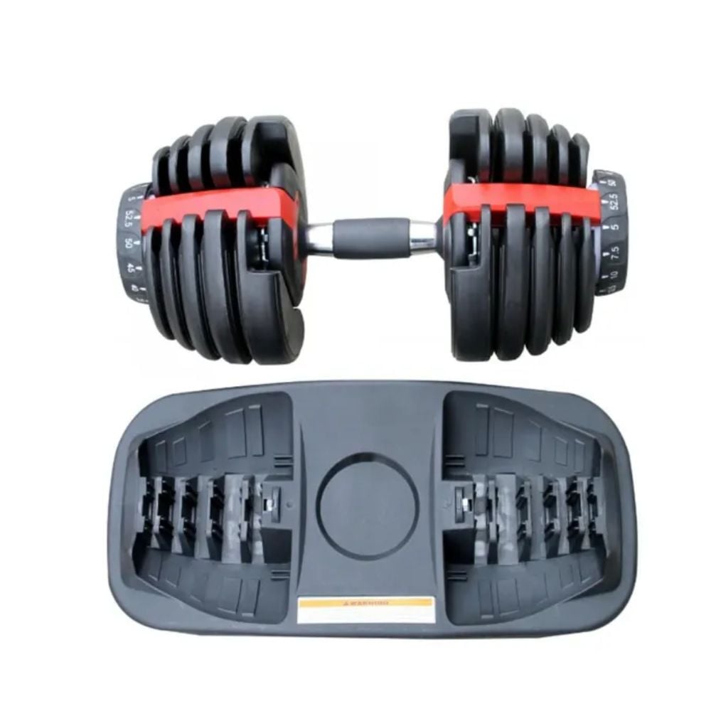 MANCUERNAS SPORT FITNESS AJUSTABLES REGULABLES 2.5 A 24KG - 5