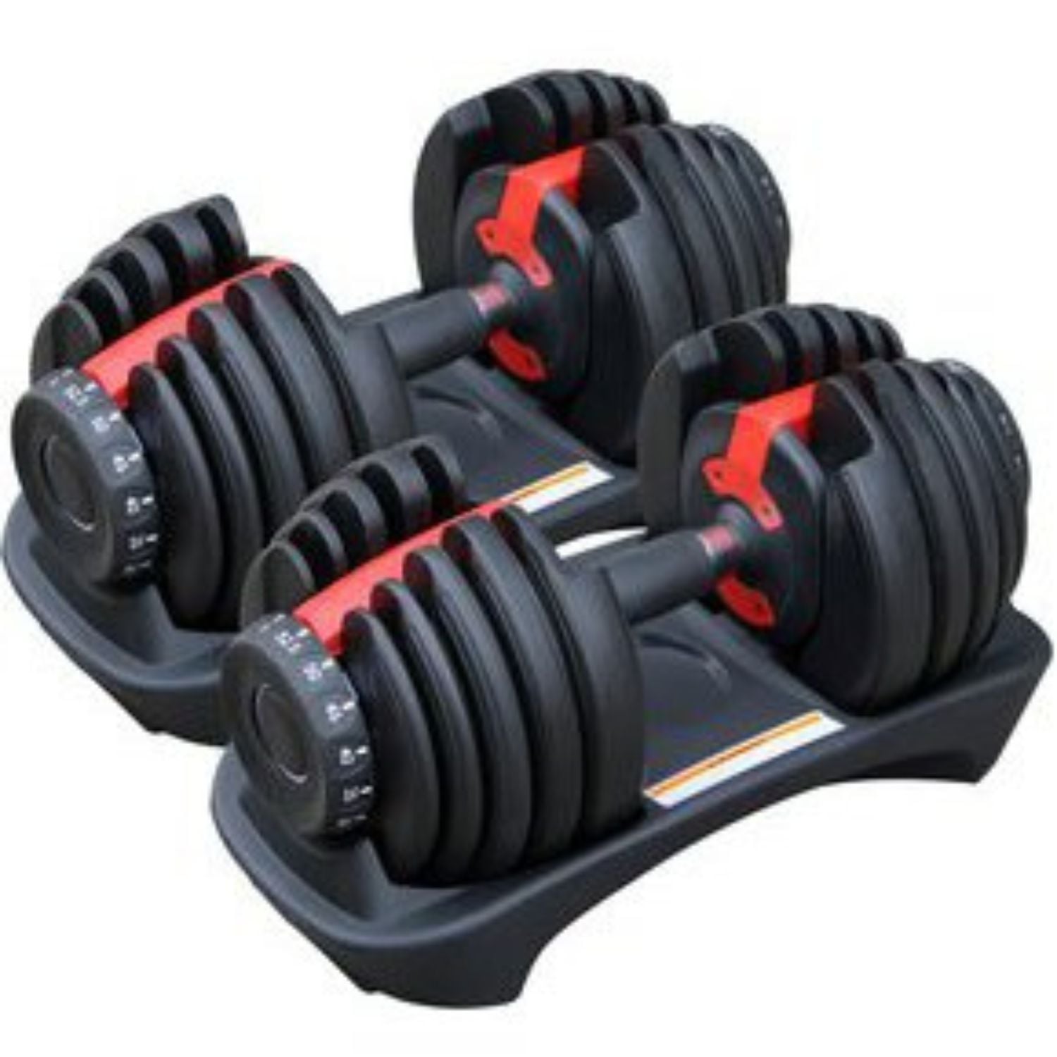 MANCUERNAS SPORT FITNESS AJUSTABLES REGULABLES 2.5 A 24KG X 2 - 48KG - 5
