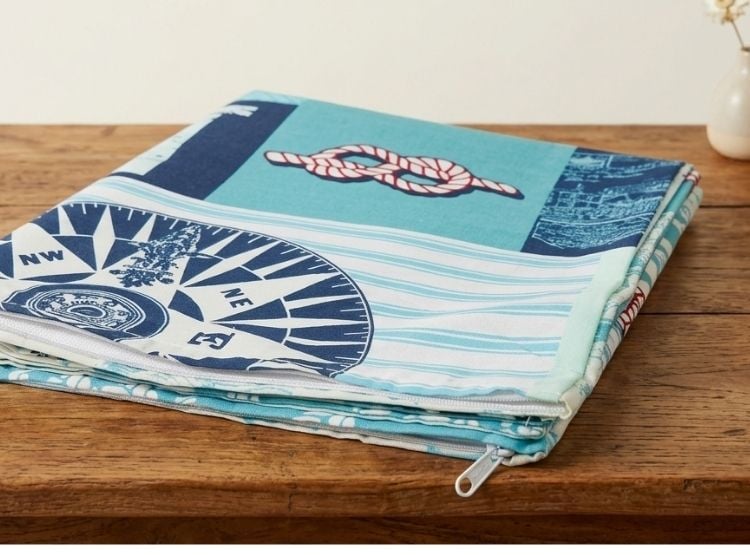 FUNDA ALMOHADA LUJO 50 CM X 70 CM NAUTICA SET X 2 UNIDADES - 5