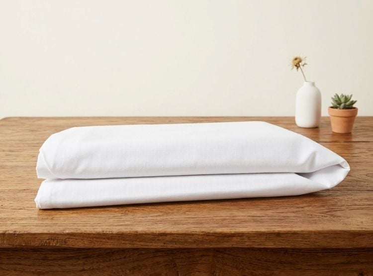 FUNDA ALMOHADA LUJO 50 CM X 80 CM QUEEN BLANCO UNIDAD - 3