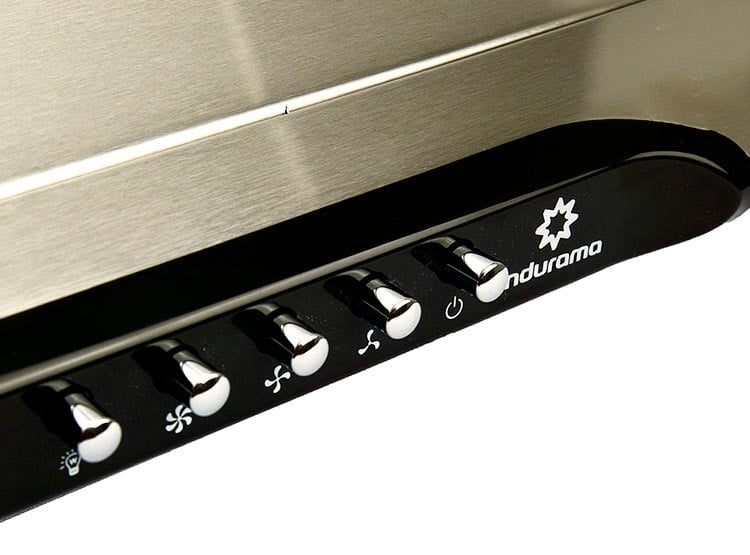 CAMPANA EXTRACTORA INDURAMA ANCHO 60CM ILUMINACIÓN HALÓGENA CEI-602CRP - 6
