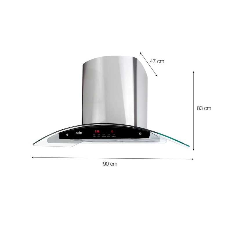 COMBO SOLE COCINA SOLCO040 + CAMPANA TURE63CO + HORNO SOLHO011 - 9