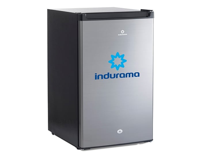 FRIGOBAR INDURAMA 122 L RI159CR ACERO - 2