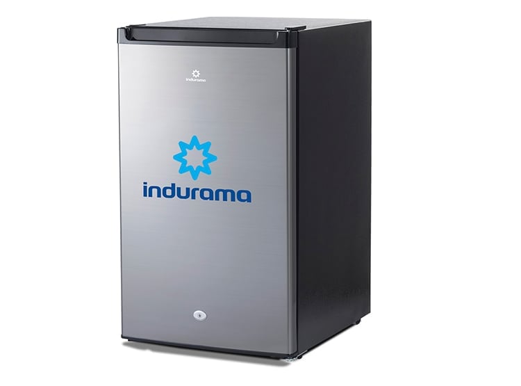 FRIGOBAR INDURAMA 122 L RI159CR ACERO - 3