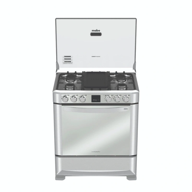 COCINA A GAS MABE 5 HORNILLAS CMP7670FX0 DE PISO - 2