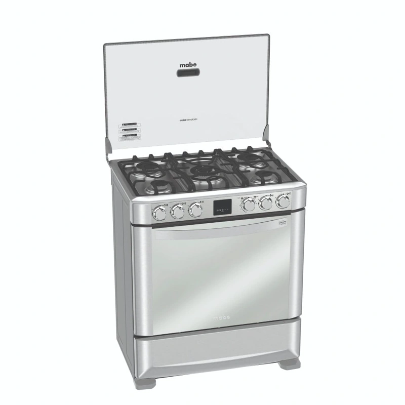 COCINA A GAS MABE 5 HORNILLAS CMP7670FX0 DE PISO - 3