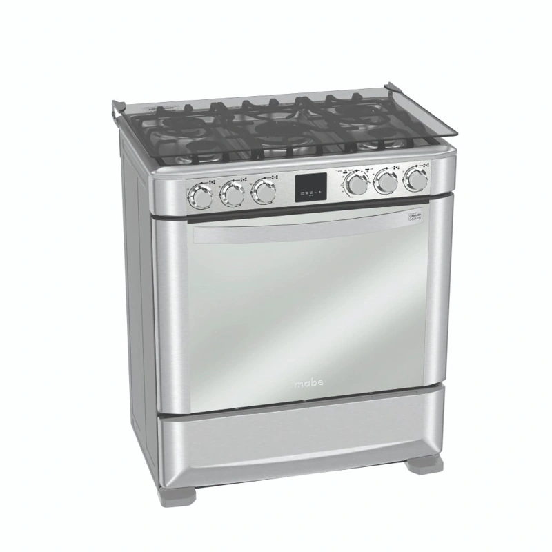 COCINA A GAS MABE 5 HORNILLAS CMP7670FX0 DE PISO - 5