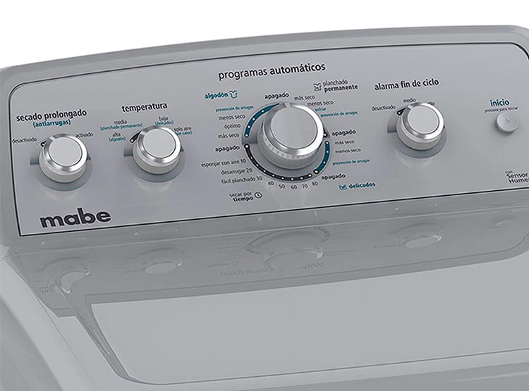 SECADORA A GAS MABE CARGA FRONTAL 22 KG SMG47N8MSBBB0 BLANCO - 3