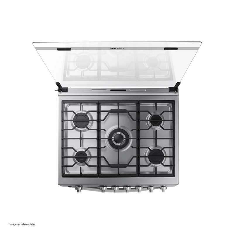 COCINA A GAS 5 HORNILLAS CON PLANCHA Y GRILL NX52T7322PSPE - 6
