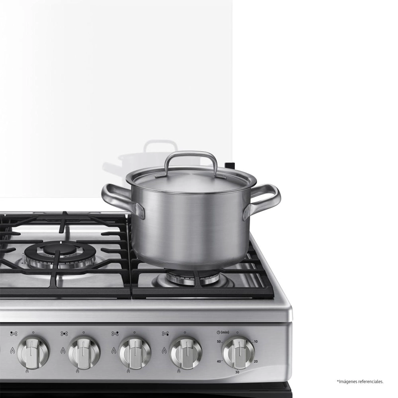 COCINA A GAS 5 HORNILLAS CON PLANCHA Y GRILL NX52T7322PSPE - 8