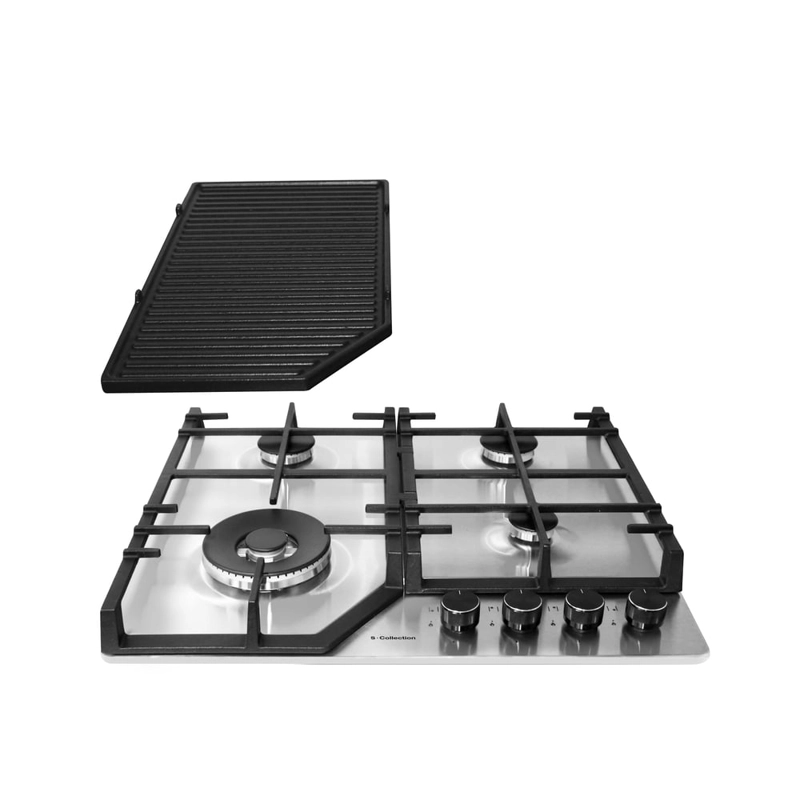 ENCIMERA A GAS SOLE 60CM SOLCO063 + PARRILLA SOLPAR001 - 3