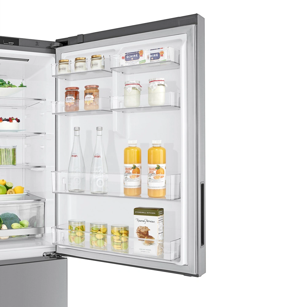 REFRIGERADORA LG 408L GB41BPP BOTTOM FREEZER MÚLTIPLE FLUJO DE AIRE PLATEADA - 9