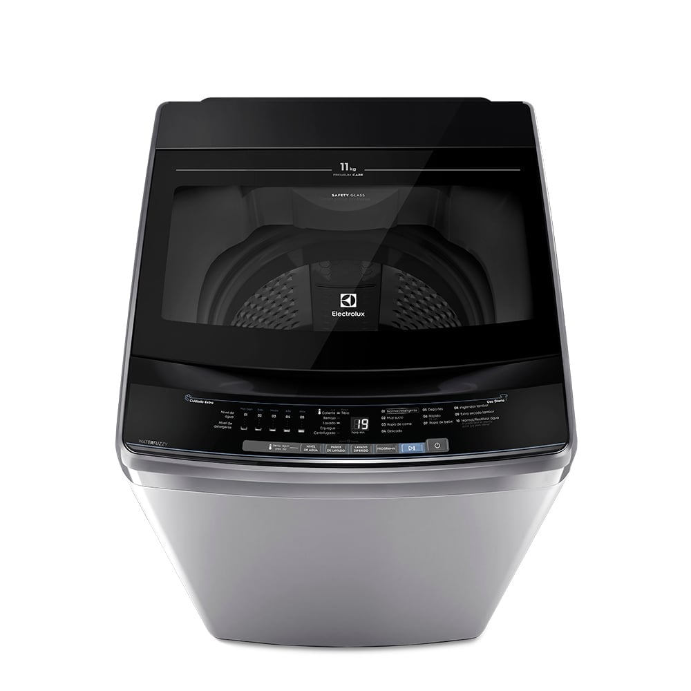 LAVADORA ELECTROLUX 11 KG CARGA SUPERIOR WATER FUZZY EWIW11F2USVG SILVER - 5
