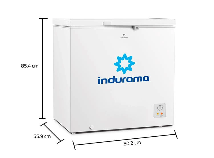 CONGELADORA INDURAMA DEFROST 198LT CI-220BL BLANCO - 3