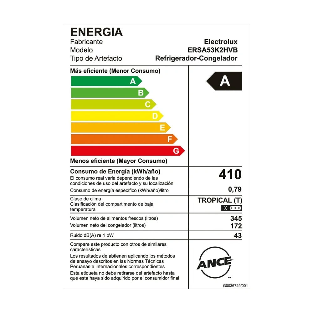 REFRIGERADORA ELECTROLUX SIDE BY SIDE NO FROST ERSA53K2HVB 517L BLACK - 11