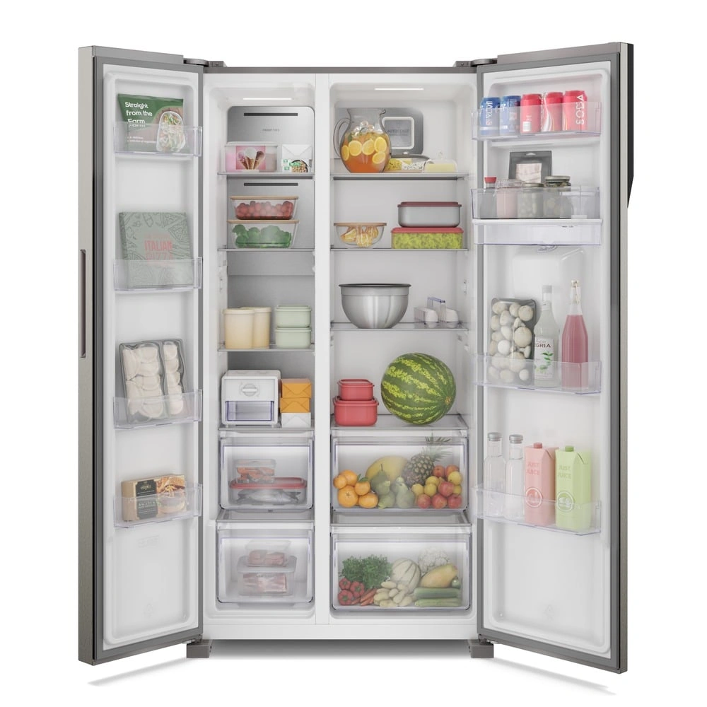 REFRIGERADORA ELECTROLUX SIDE BY SIDE NO FROST ERSA53K2HVB 517L BLACK - 4