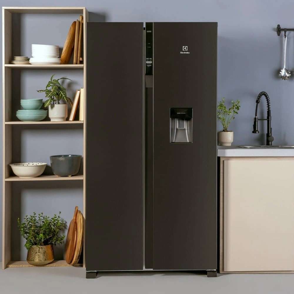 REFRIGERADORA ELECTROLUX SIDE BY SIDE NO FROST ERSA53K2HVB 517L BLACK - 10