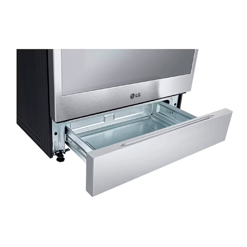 COCINA A GAS GLP/GN LG 5 HORNILLAS LRGL5847S INSTAVIEW LRGL847S ACERO INOXIDABLE - 8