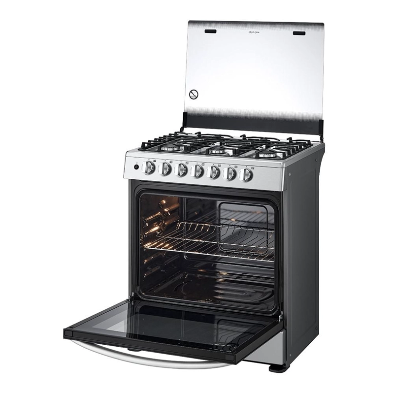 COCINA A GAS LG LRGZ5253S GRAN CAPACIDAD 6 HORNILLAS ACERO INOXIDABLE - 7