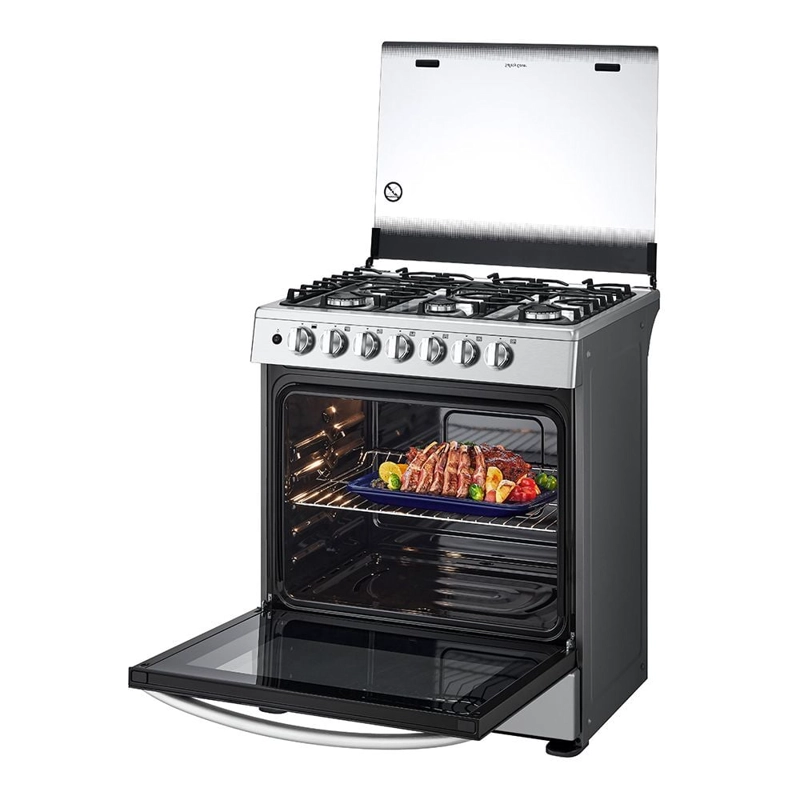 COCINA A GAS LG LRGZ5253S GRAN CAPACIDAD 6 HORNILLAS ACERO INOXIDABLE - 9