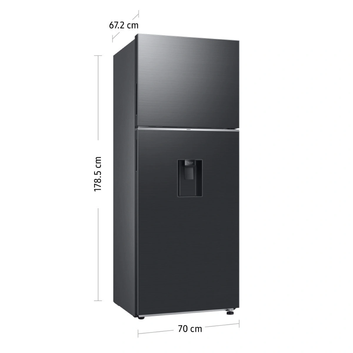 REFRIGERADORA SAMSUNG TOP FREEZER NO FROST RT42DG6770B1PE 394 L - 2