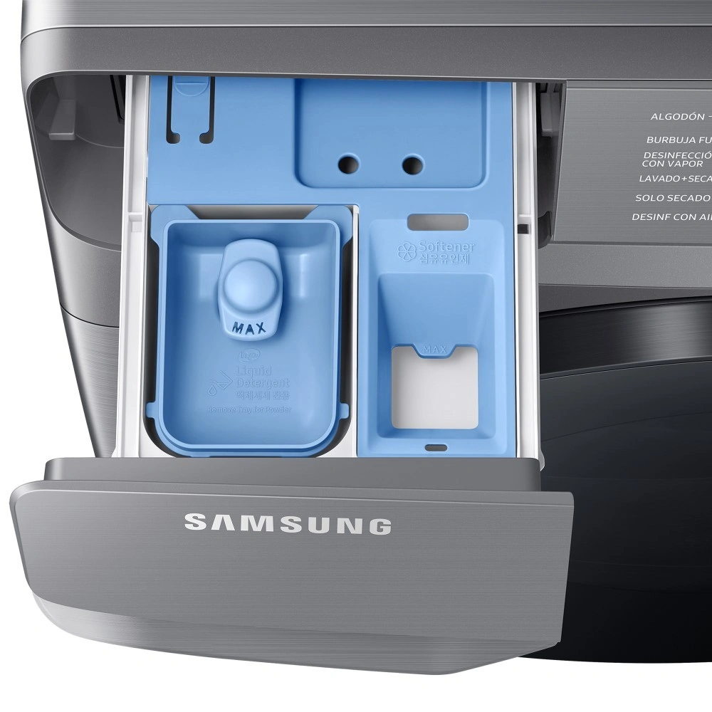 LAVASECA SAMSUNG 20 KG FRONTAL 12 KG AI CONTROL SMARTTHINGS ECOBUBBLE HYGIENE STEAM CARGA WD20T6000GP/PE - 6
