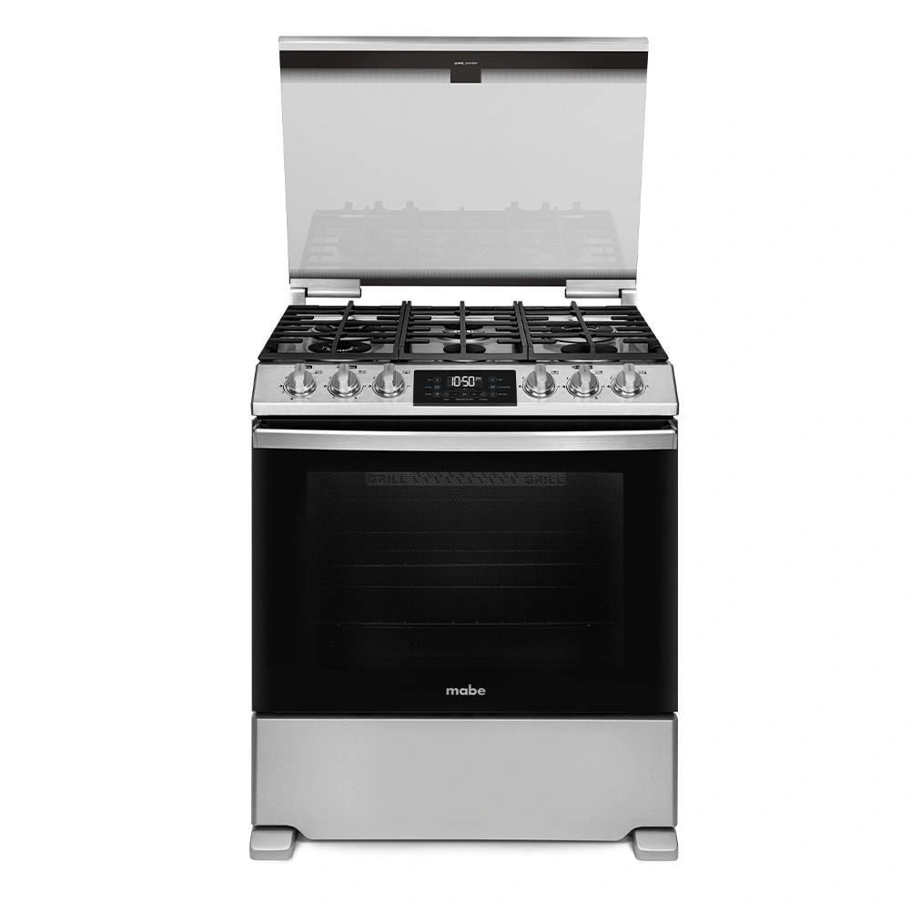 COCINA A GAS MABE 6 HORNILLAS EMH7614DATMSS0 DE PIE - 2