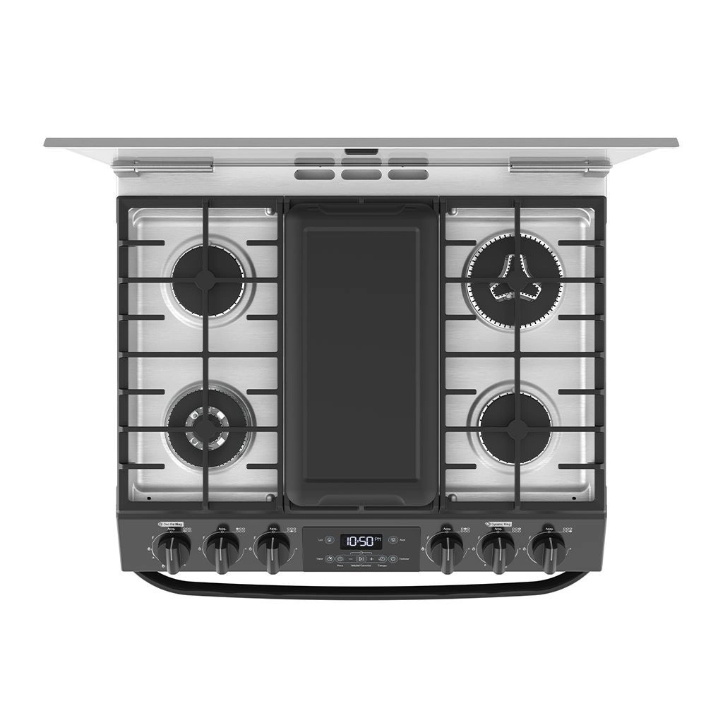 COCINA A GAS MABE 6 HORNILLAS EMH7614DATBS0 DE PIE - 8