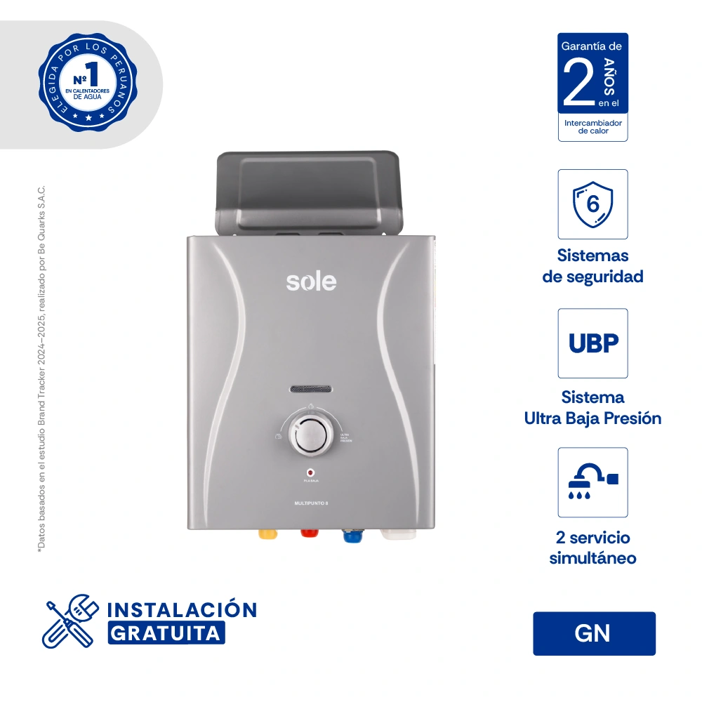 CALENTADOR DE PARED SOLE CONTROL TOTAL - 1