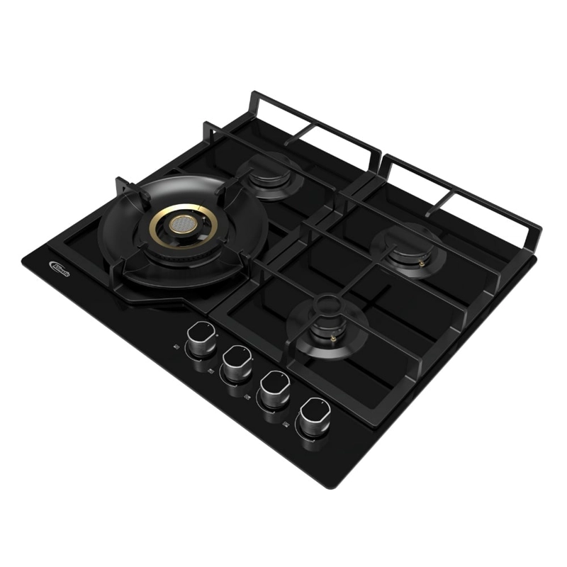COCINA EMPOTRABLE A GAS KLIMATIC 4 QUEMADORES VULCANO 4 - 5