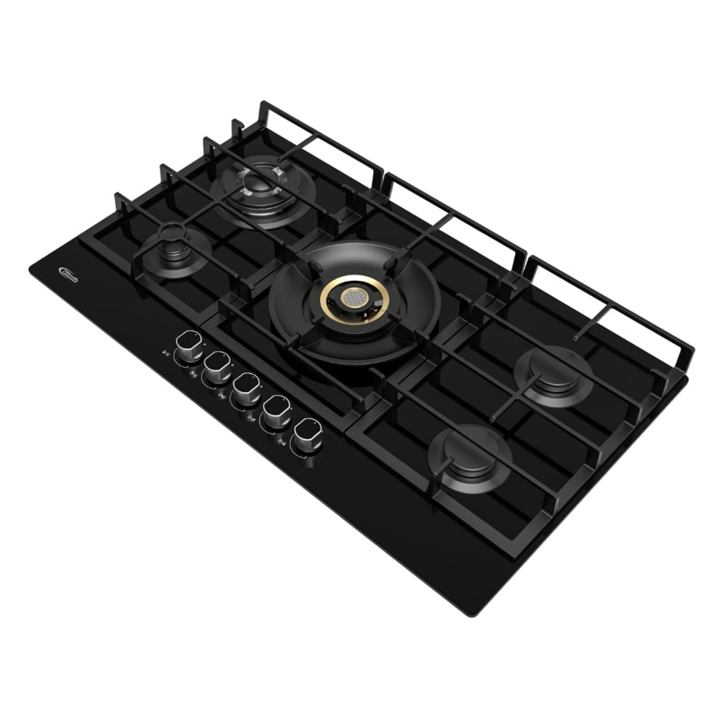 COCINA EMPOTRABLE A GAS KLIMATIC 5 QUEMADORES VULCANO 5 - 5