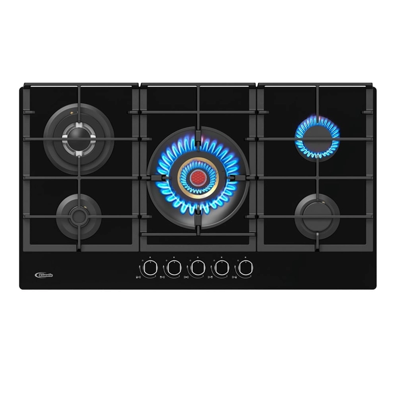 COCINA EMPOTRABLE A GAS KLIMATIC 5 QUEMADORES VULCANO 5 - 6