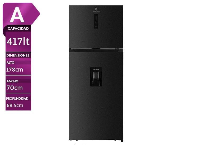 REFRIGERADORA INDURAMA TOP FREEZER NO FROST RI-478DN 417 L - 1